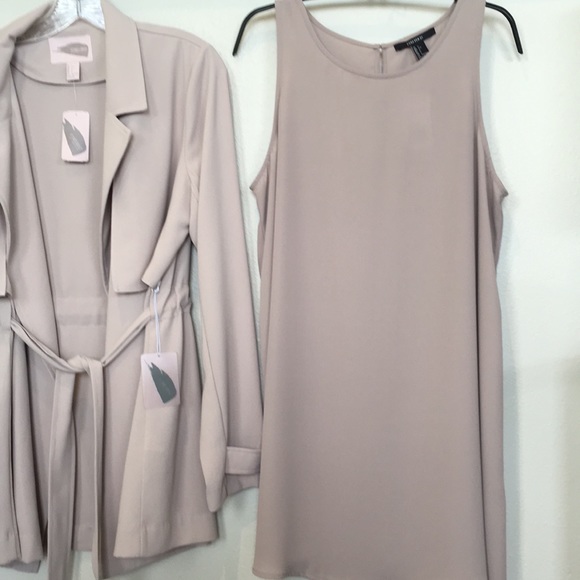Forever 21 Dresses & Skirts - Forever 21 Taupe Dress NWOT